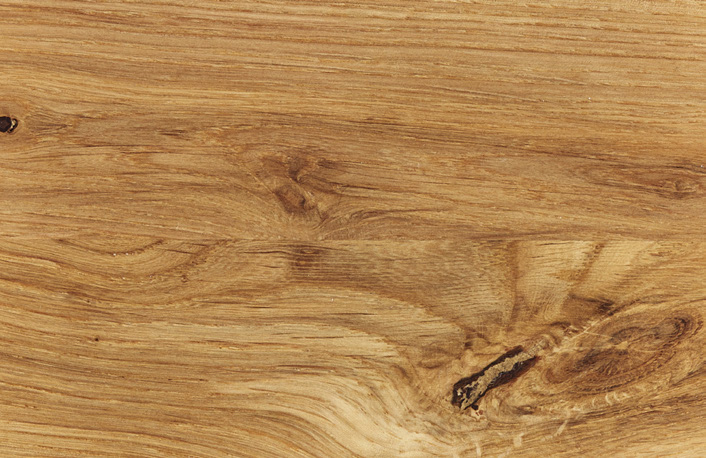 Wildeiche Natur natürlich gefärbtes helles Holz